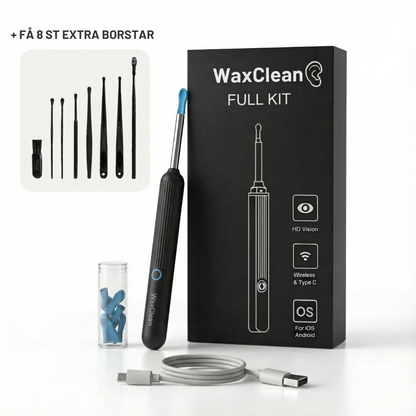 WaxClean™ - Smart öronrengöring med avancerad teknik